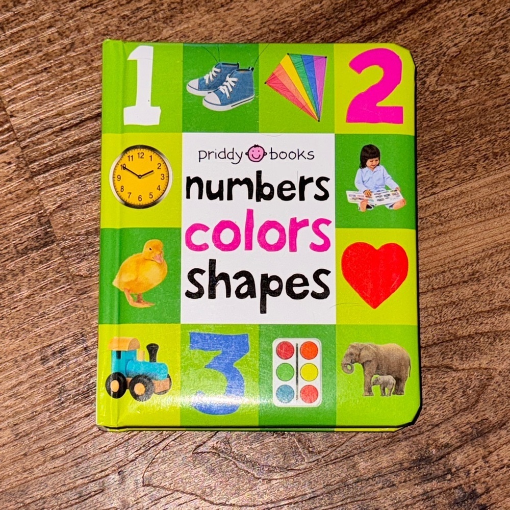 Numbers Colors Shapes Board Book